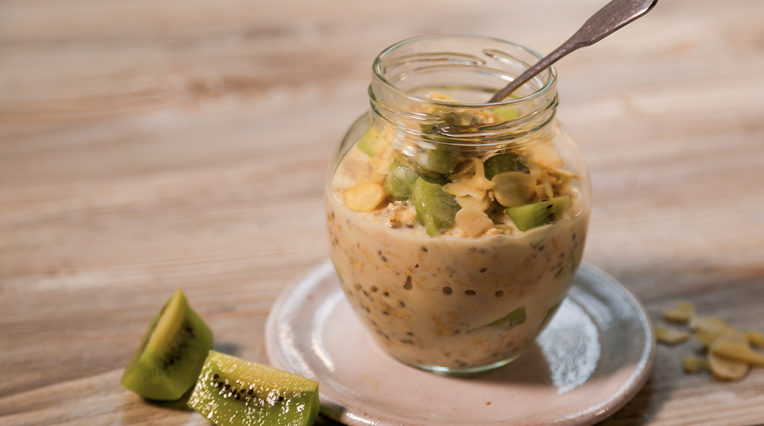 Fruit and Nut Overnight Oats